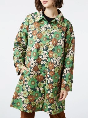 Collared Raincoat