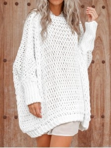 Knit crew neck sweater Knit crew neck sweater