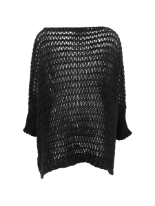 Hollow knit sweater