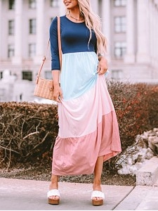 Women Casual Elegant Dress Women Casual Elegant Dress