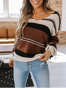 Women's Casual Knitted Sweater Top Coat Women's Casual Knitted Sweater Top Coat
