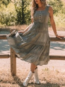 Women's casual vacation dress Women's casual vacation dress